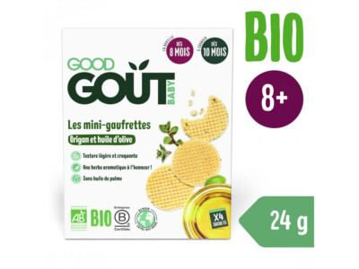 Good Gout BIO Vafle s oreganom a olivovým olejom 24g